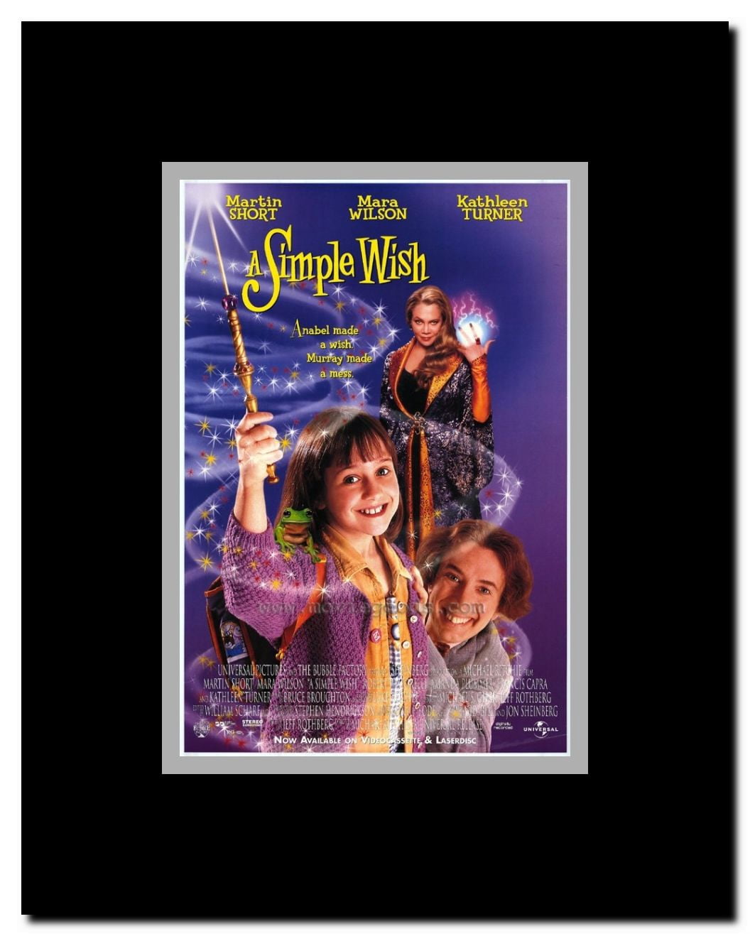 A Simple Wish Framed Movie Poster