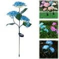 thumbnail image 1 of A Simulated Hydrangea Ground Lamp Clearance! Powered Hydrangea Flower Stake Light Outdoor Garden Light for Patio and Yard, 1 of 9