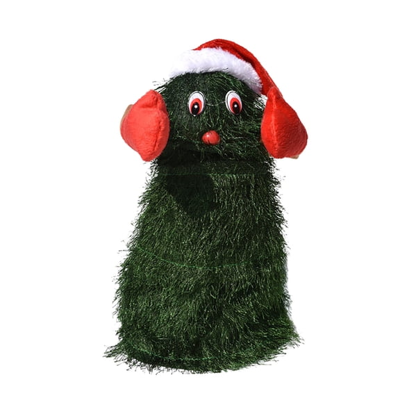 A Singing Dancing Christmas Santa Doll With Music And Light For Holiday Party Decoration