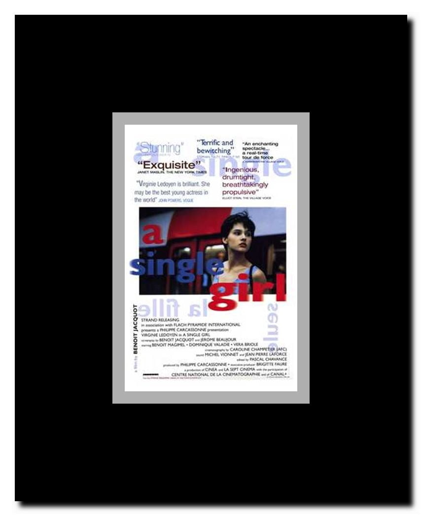 A Single Girl Framed Movie Poster