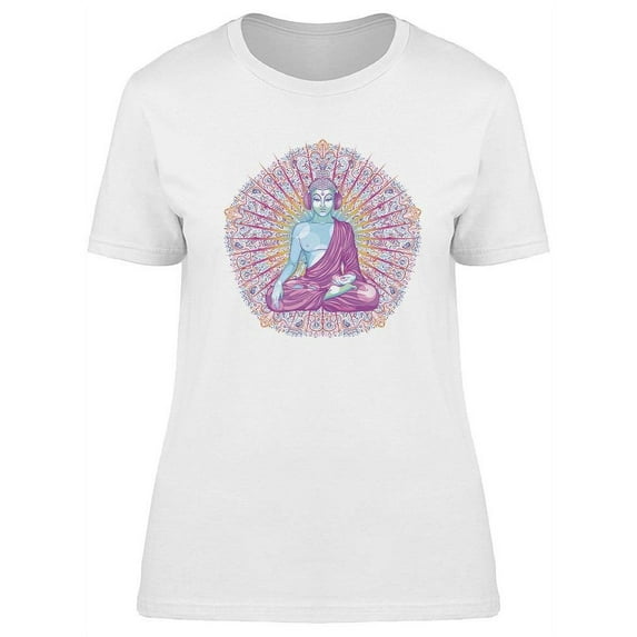A Sitting Buddha T-Shirt Women -Image by Shutterstock, Female XX-Large