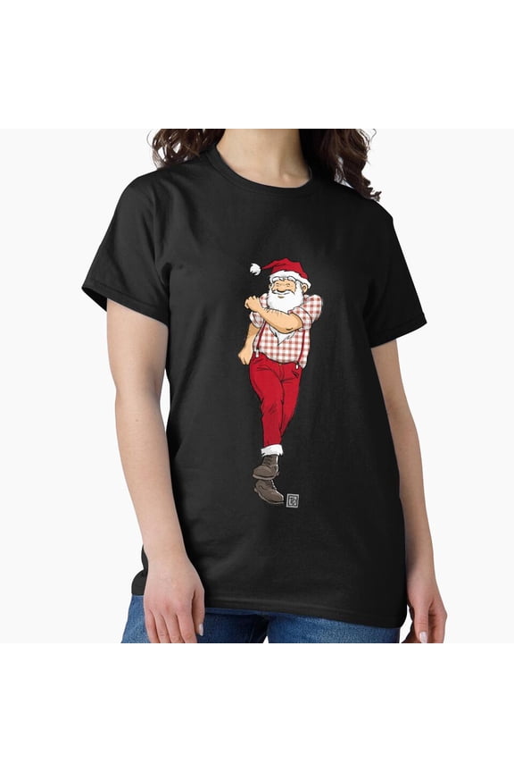 A Skanking St. Nick Claus Funny Christmas Holiday Ska Music Parody - Everyday Gift G12011 Unisex T-Shirt, Up to Size 5XL
