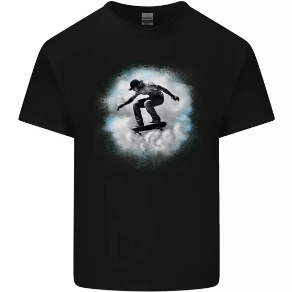 A Skateboard In The Clouds Funny Skateboarder and Skating Unisex T-Shirt