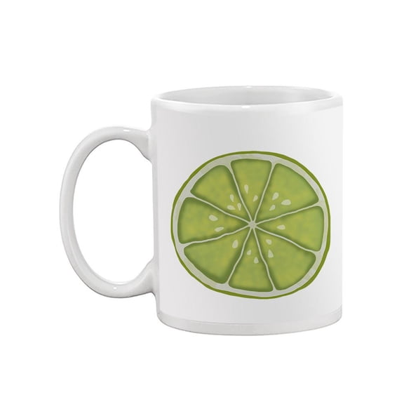 A Slice Of Lime Mug - SPIdeals Designs,