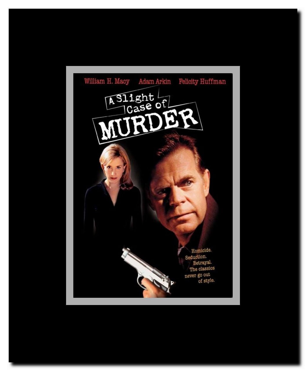 A Slight Case of Murder Framed Movie Poster
