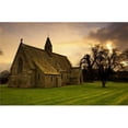 thumbnail image 1 of A Small Church In Scenic Setting Poster Print, 1 of 2