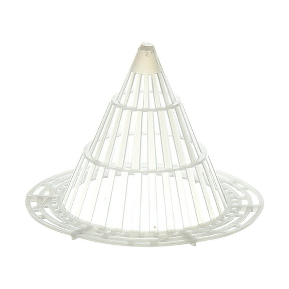 A Small Size Plastic Pot Bottom Mesh Pads For Succulent And Small Plant Drainage Pack Of Ten Pieces For Gardening Use