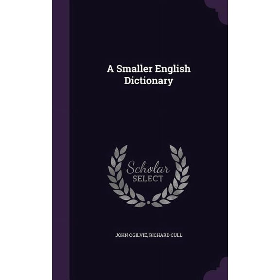 A Smaller English Dictionary (Hardcover)
