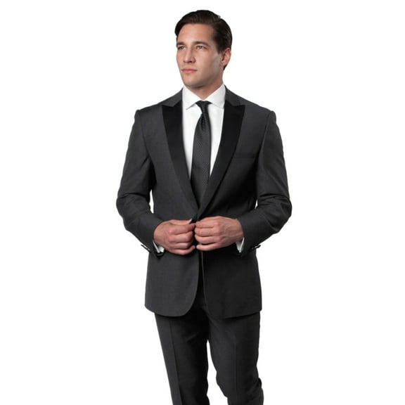 A. Smith Clothiers Slim Fit 2-Piece Tuxedo Jacket and Pant Set
