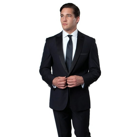 A. Smith Clothiers Slim Fit 2-Piece Tuxedo Jacket and Pant Set
