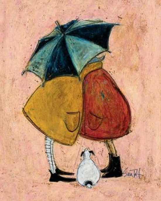 A Sneaky One Canvas Art - Sam Toft (24 x 30)