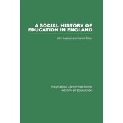 A Social History of Education in England, Paperback