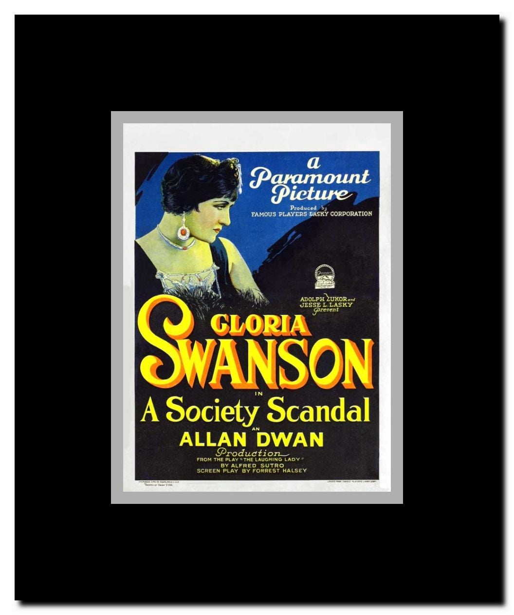 A Society Scandal Framed Movie Poster