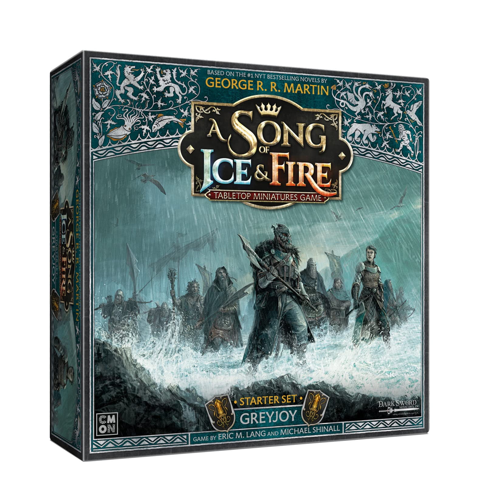 A Song of Ice OIF8 and Fire Tabletop Miniatures Game House Greyjoy Starter Set Rulers of The