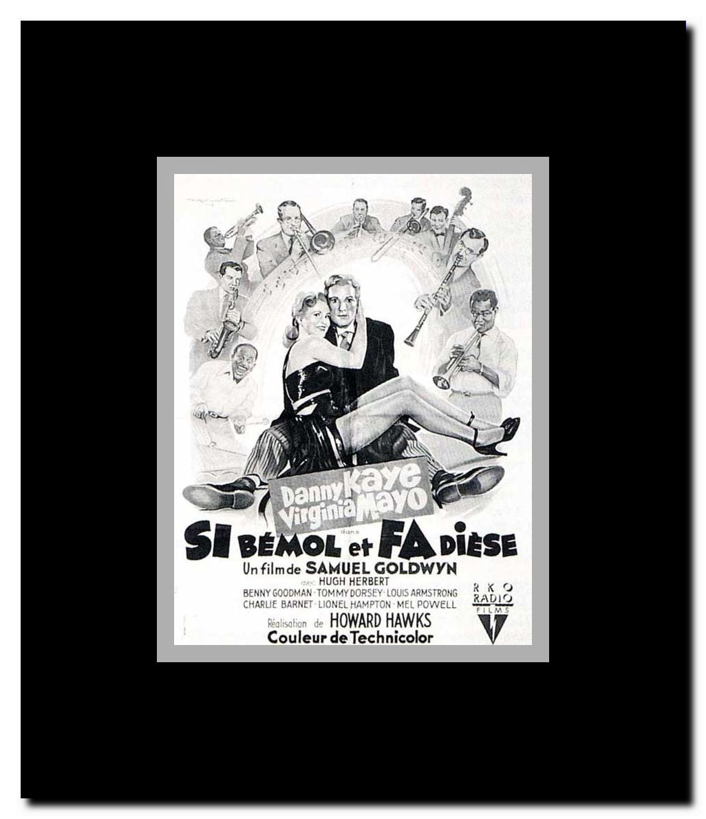 A Song Is Born Framed Movie Poster