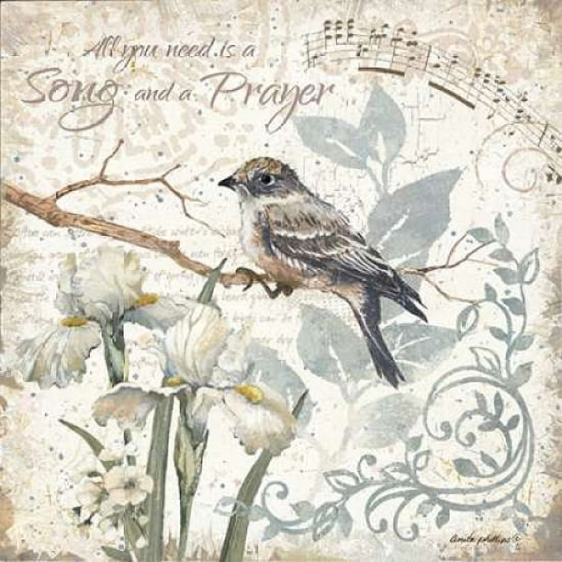 A Song and a Prayer Canvas Art - Anita Phillips (24 x 24)