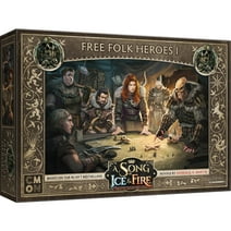 A Song of Ice & Fire Tabletop Miniatures Game: Free Folk Heroes Box 1 Expansion, by CMON