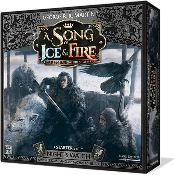 A Song of Ice & Fire: Tabletop Miniatures Game Night's Watch Starter Set, by CMON