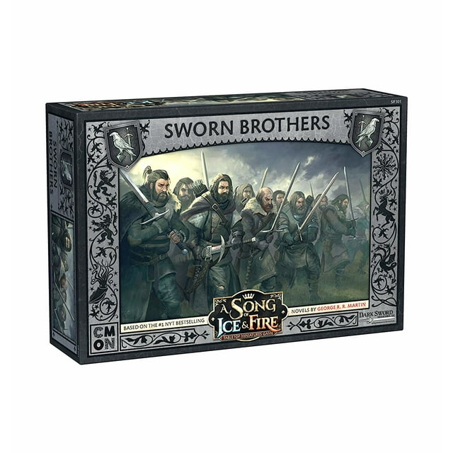 A Song of Ice & Fire: Tabletop Miniatures Game Night's Watch Sworn Brothers, by CMON