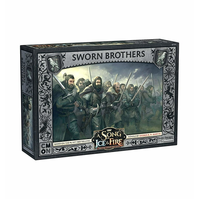 CMON A Song of Ice and Fire Tabletop Miniatures Game Sworn Brothers Unit Box CMON A Song of Ice and Fire Tabletop Miniatures Game Sworn Brothers Unit Box