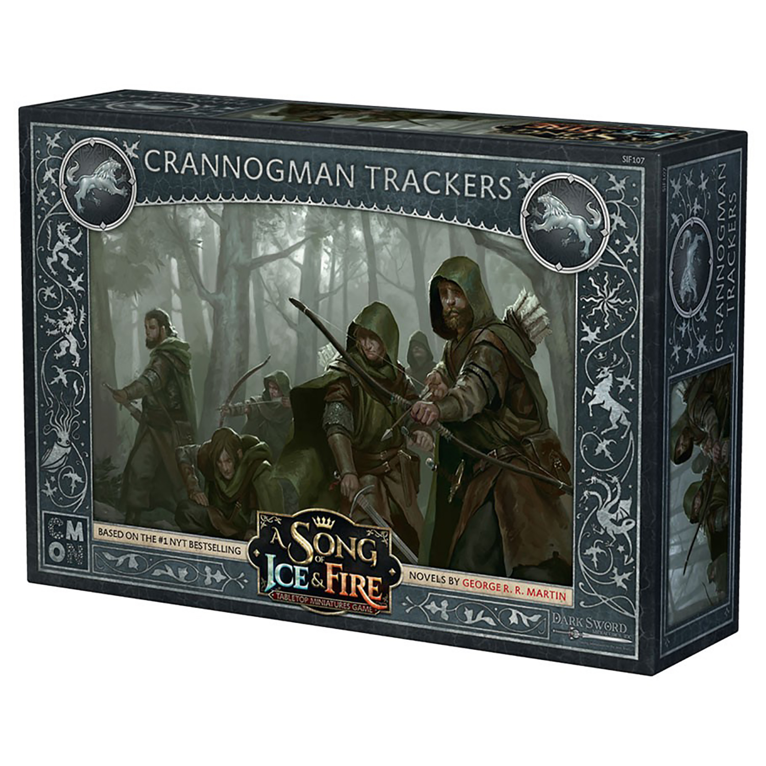 A Song of Ice & Fire: Tabletop Miniatures Game Stark Crannogman Trackers Unit Box, by CMON - image 1 of 6