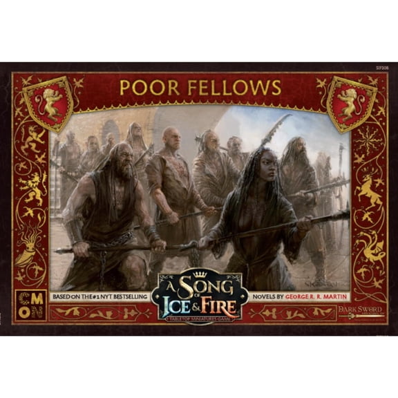 A Song of Ice and Fire Miniatures Game Lannister Poor Fellows Unit Box SIF208