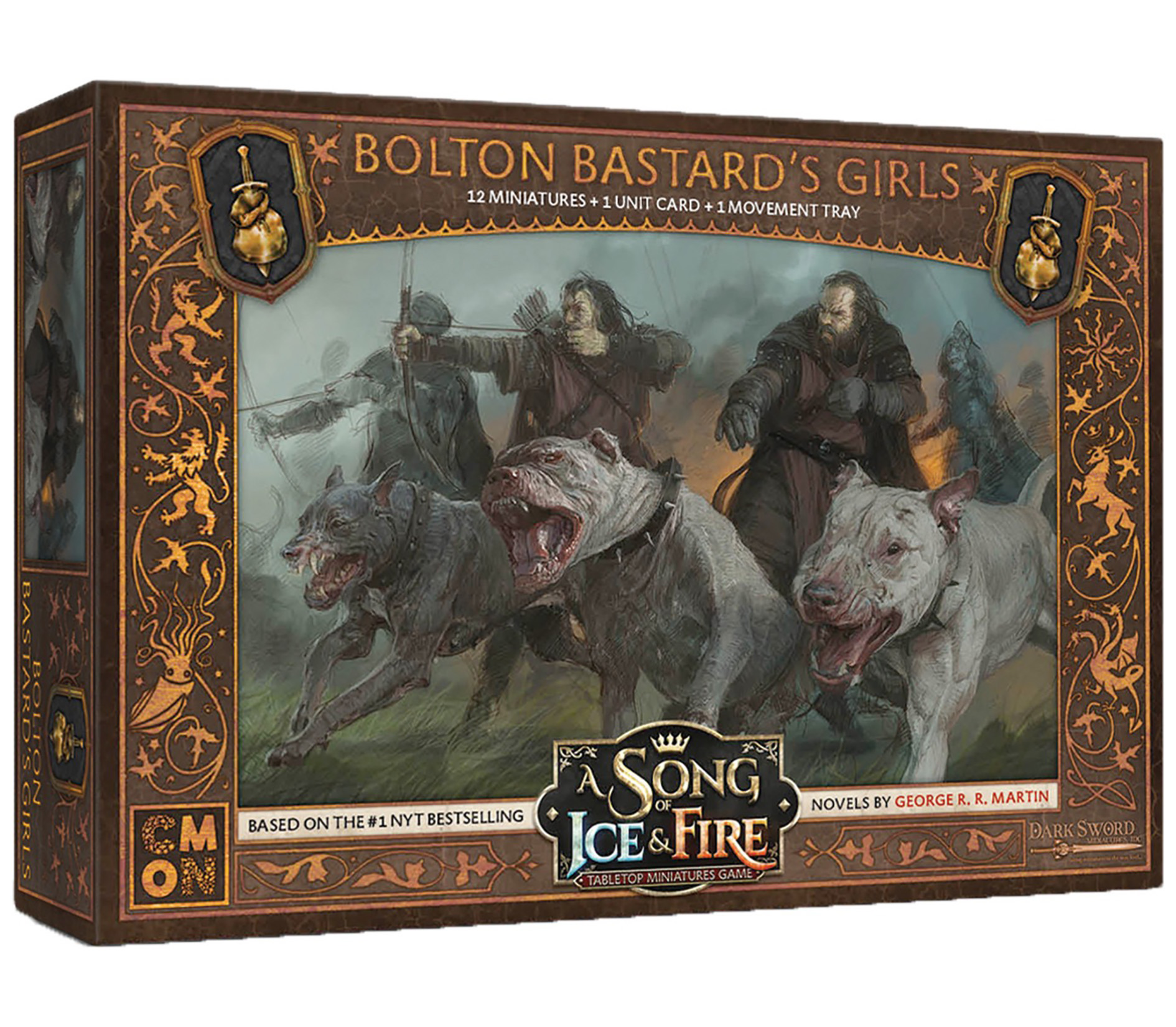 A Song of Ice and Fire: Tabletop Miniatures Game Bolton Bastard's Girls Unit Box, by CMON - image 1 of 9