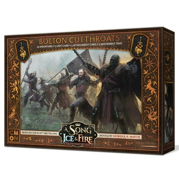 A Song of Ice and Fire: Tabletop Miniatures Game Bolton Cutthroats Unit Box, by CMON