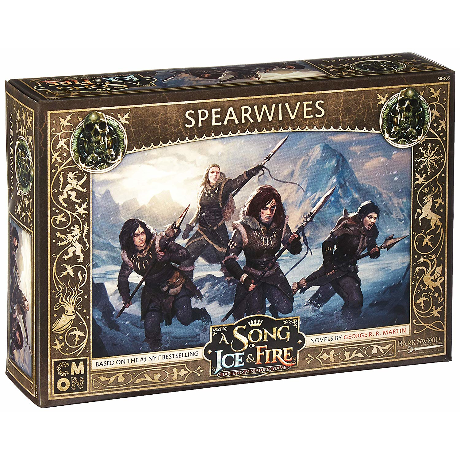 A Song of Ice and Fire: Tabletop Miniatures Game Free Folk Spearwives Unit Box, by CMON - image 1 of 7