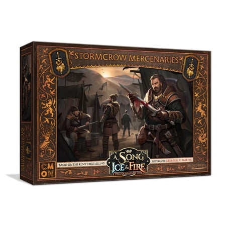 A Song of Ice and Fire Tabletop Miniatures Stormcrow Mercenaries Unit Box By CMON