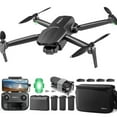 thumbnail image 1 of A-Sonic XS-73389 Drones with Camera for Adults 4K 3 Batteries - 3-Axis Brushless Gimbal Drone - 10000 ft. 5G Wi-Fi Transmission - 93-Min Flight Time - GPS Auto Return - FAA Comply - Follow Me, 1 of 1