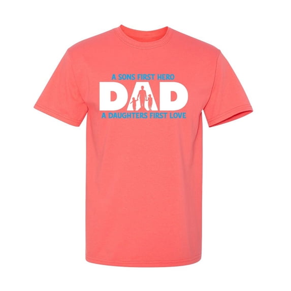 A Sons First Hero Sarcastic Humor Graphic Tees Gift For Mens Novelty Funny T Shirt