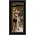 thumbnail image 1 of A Source of Admiration 15x24 Black Ornate Wood Framed Canvas Art by Leighton, Edmund Blair, 1 of 2