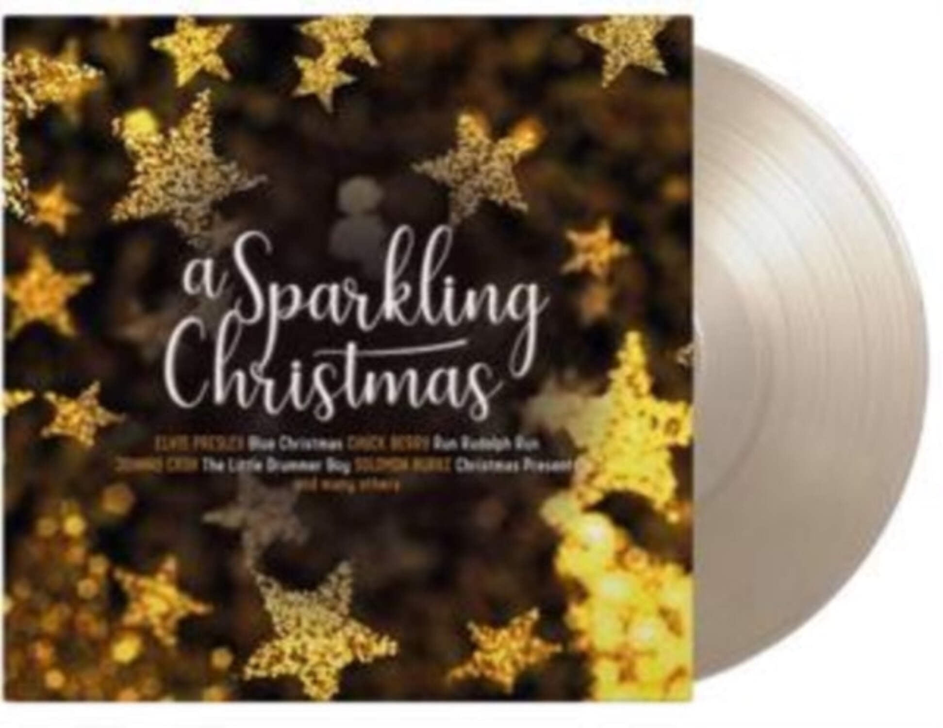 Various Artists A Sparkling Christmas (Clear Vinyl, 180 Gram Vinyl, Limited Edition) Records & LPs