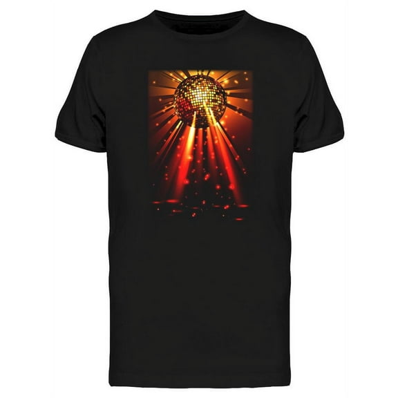 A Sparkling Disco Ball T-Shirt Men -Image by Shutterstock, Male x-Large