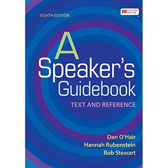 Pre-Owned A Speaker's Guidebook: Text and Reference Paperback