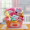 thumbnail image 1 of Special Delivery New Baby Gift Basket - Pink | Baby Bath Set, Baby Girl Gifts, Baby Shower Gifts, 1 of 2