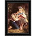 thumbnail image 1 of A Special Moment 19x24 Black Ornate Wood Framed Canvas Art by Munier, Emile, 1 of 2