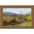 thumbnail image 1 of A Spring Afternoon 24x18 Gold Ornate Wood Framed Canvas Art by Hughes, Arthur, 1 of 2
