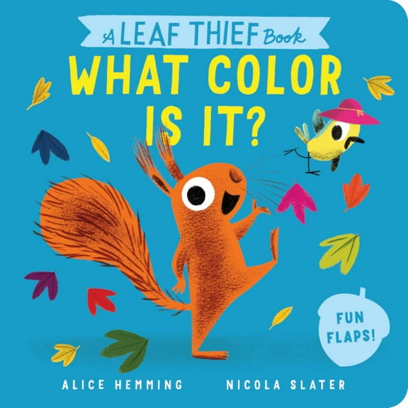 A Leaf Thief Book: What Color Is It? (Board Book)