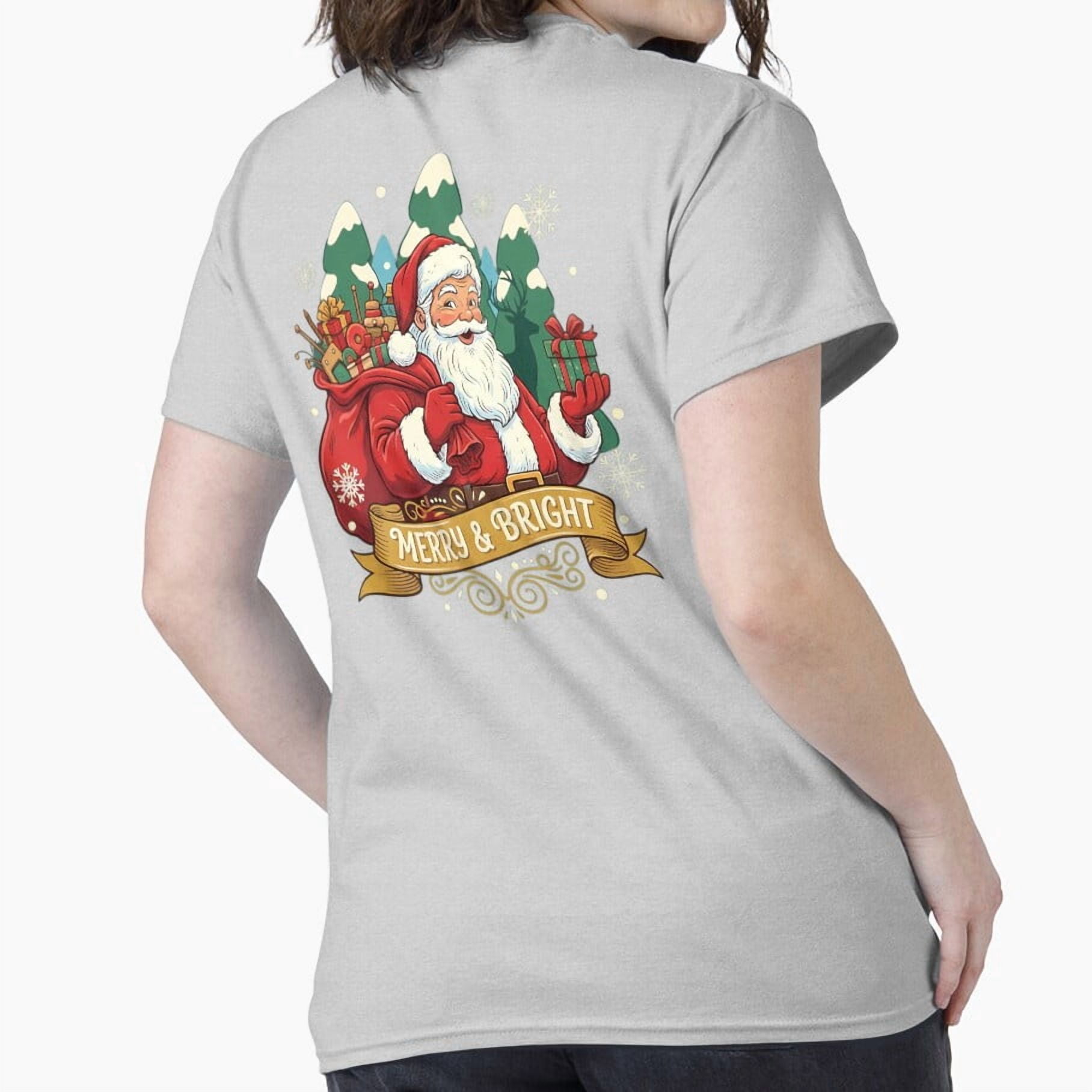 "Buy Me Brunch" Funny Christmas T-Shirt - Super Soft Tri-Blend Tee, Premium Fit (50% Cotton, 25% Polyester, 25% Rayon)