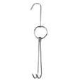 A Stainless Steel Double Meat Hooks Roast Duck Shop Hook Bbq Grill