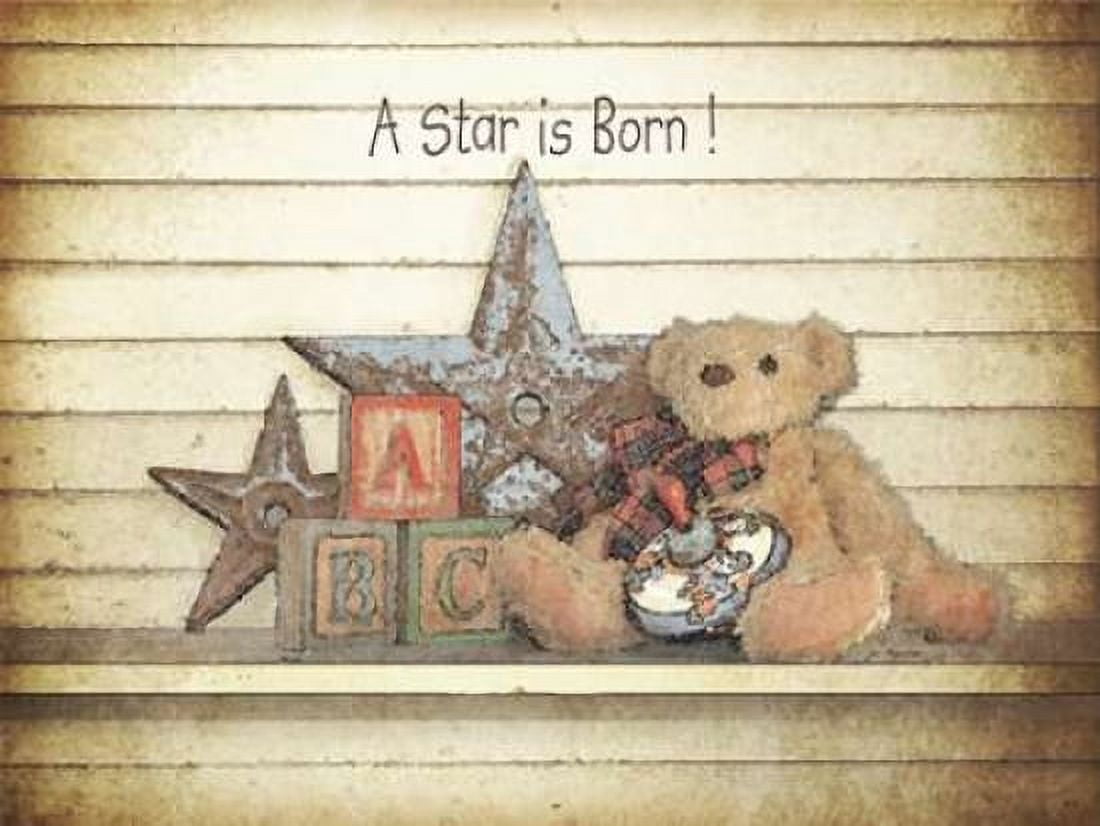 A Star is Born Canvas Art - Jo Moulton (18 x 24)