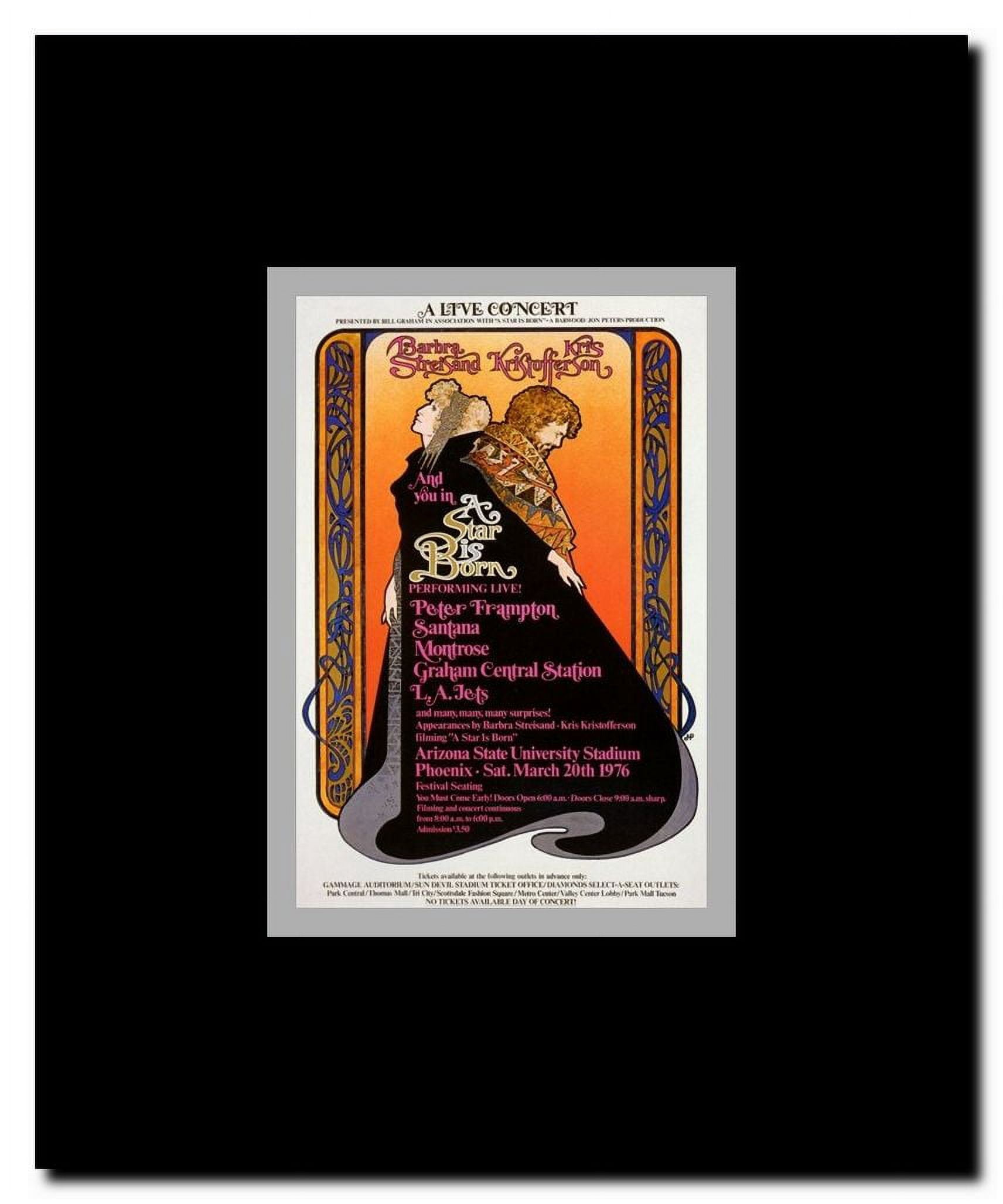 A Star is Born Framed Movie Poster