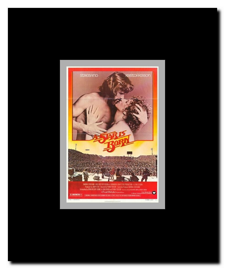 A Star is Born Framed Movie Poster