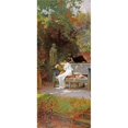 thumbnail image 1 of A Stolen Kiss Poster Print by Marcus Stone - 10 x 20 - Small, 1 of 1