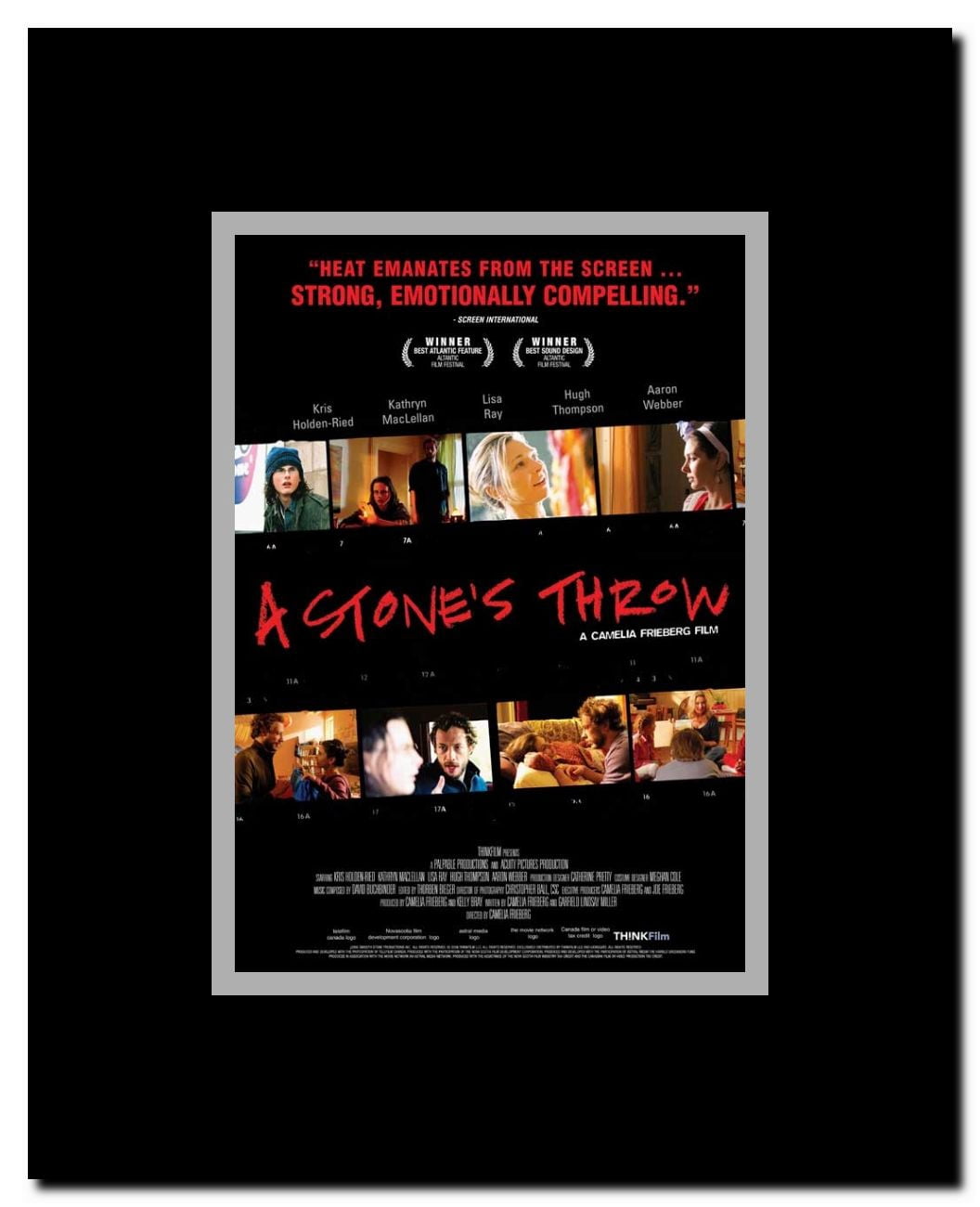 A Stone's Throw Framed Movie Poster