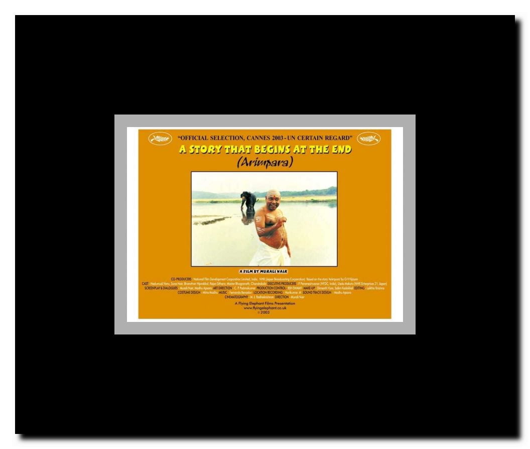 A Story That Begins at the End Framed Movie Poster