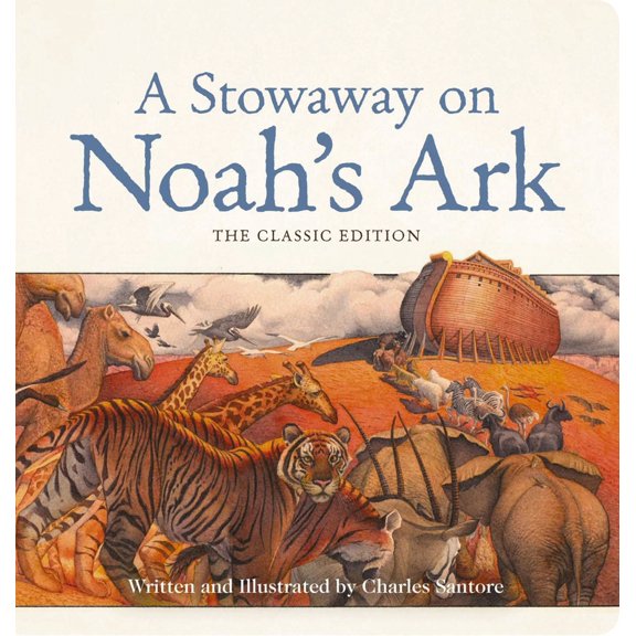 Pre-Owned A Stowaway on Noah's Ark Oversized Padded Board Book: The Classic Edition (Board book) 1604338016 9781604338010