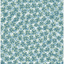 A-Street Prints Allison Blue Floral Wallpaper